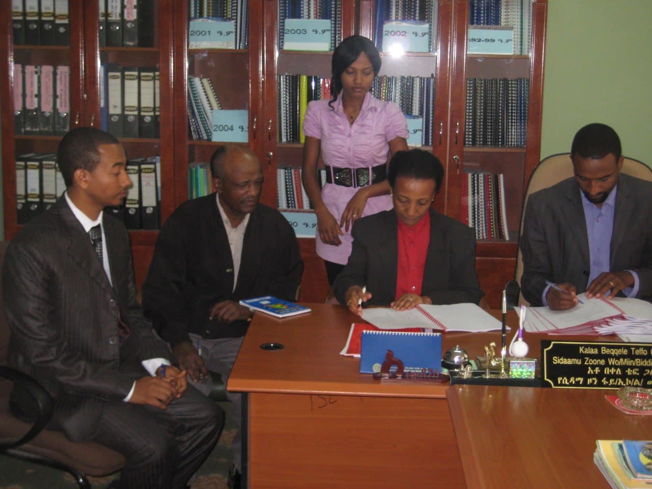 Bakalcho III Basic education project implemented in Malga woreda project signing ceremony