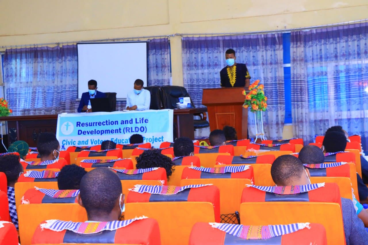 Public meeting at Gedeo zone on voters education in the 6th national election